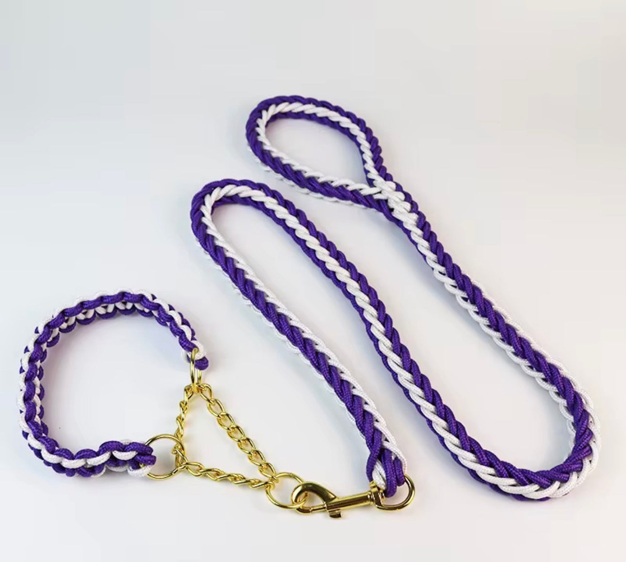 Two Tone Collar & Leash set PRE-ORDER